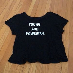 cute young and powerful tee